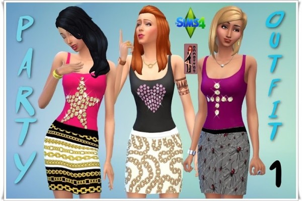  Annett`s Sims 4 Welt: Party outfit
