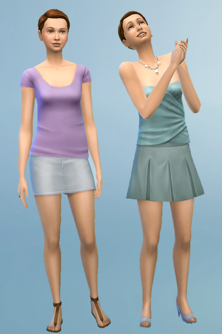  Blackys Sims 4 Zoo: Karo Violet sims model
