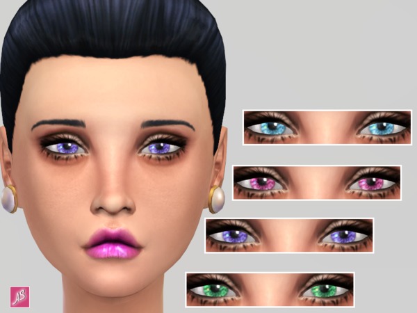  The Sims Resource: Crystal Eyes Set by Alexandra Sine