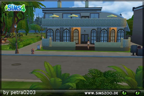 Blackys Sims 4 Zoo: Bibliothek Creek by petra0203