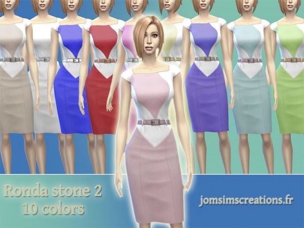  Jom Sims Creations: Ronda Stone Dresses and Elie Saab inspiration dress