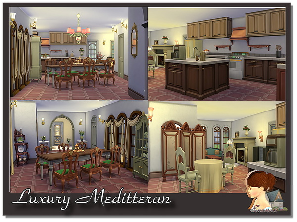  The Sims Resource: Luxury Meditterane by Evanell