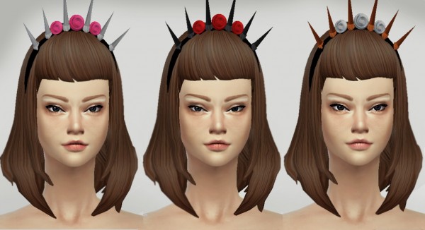  Simmaniacos: Spiked Crown   new mesh