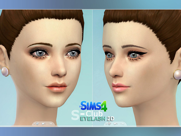  The Sims Resource: Eyelash 01 by S Club
