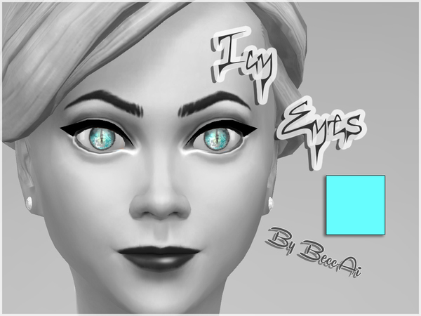  The Sims Resource: Icy Eyes by BeccAi
