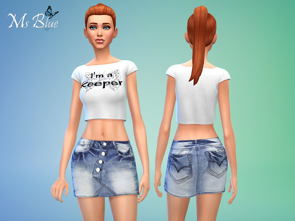  The Sims Resource: Im a Keeper Set by Ms Blue