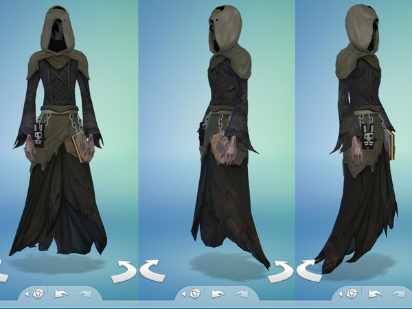  The Sims 4 ID: Grim Reaper Outfit by Snaitf