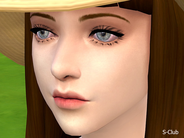  The Sims Resource: Eyelash 01 by S Club