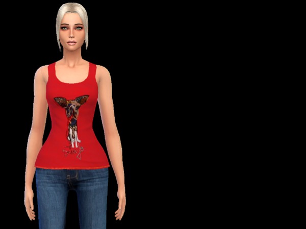  The Sims Resource: Set off 3 tank tops female by Simsoertchen