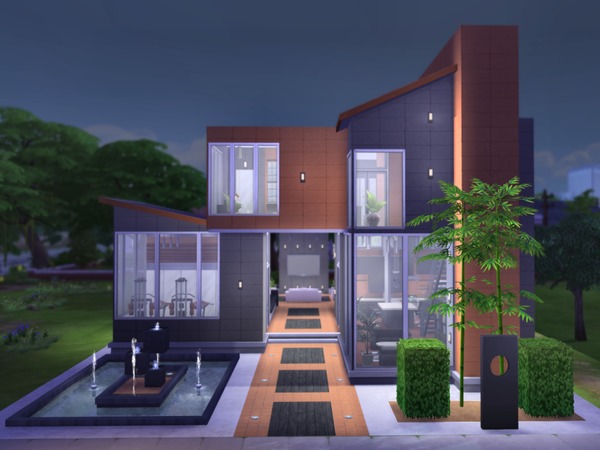  The Sims Resource: Elements residential home by Chemy