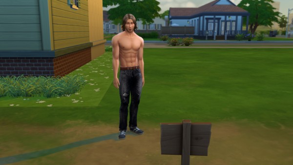  Mod The Sims: Blackwash, Darkwash and Stonewash Recolours of Skinny Jeans by DocStone