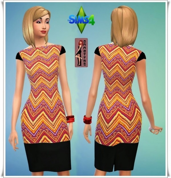  Annett`s Sims 4 Welt: Dresses Atzteke