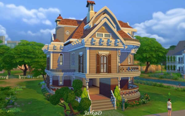  JarkaD Sims 4: Family House No 2
