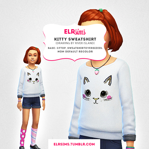  ELR Sims: Kitty Sweatshirt