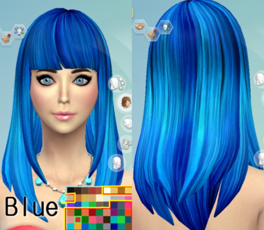 sims 4 default hair recolors