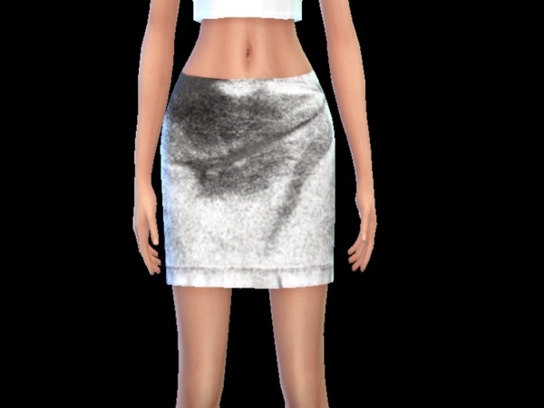  The Sims Resource: Partyset miniskirt and croped top by Simsoercthen