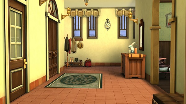  Sims Creativ: House in Spanish style by Tanitas8