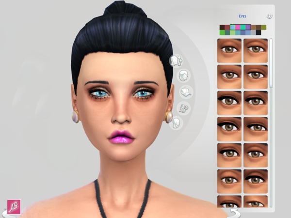  The Sims Resource: Crystal Eyes Set by Alexandra Sine
