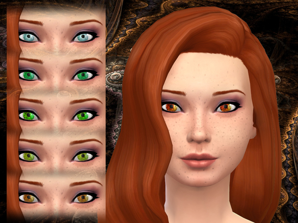  The Sims Resource: Clock of Fate eye color 01 by Flovv