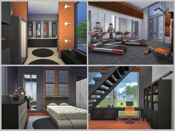  The Sims Resource: Elements residential home by Chemy