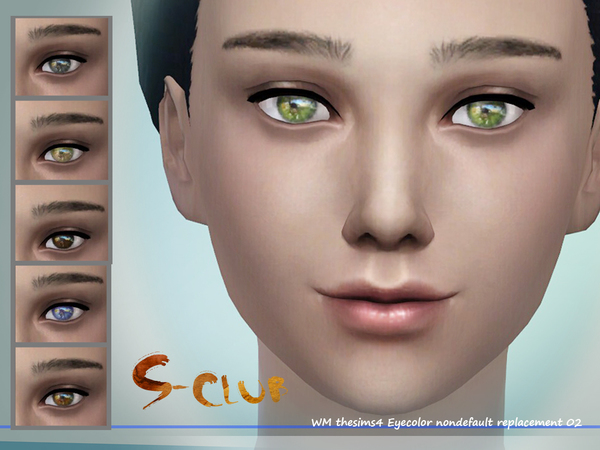  The Sims Resource: Eyecolor 02 by S Club