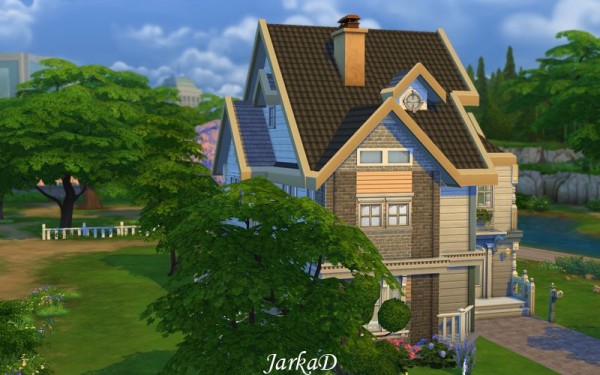  JarkaD Sims 4: Family House 1