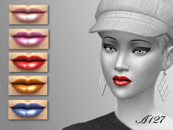  The Sims Resource: Lipstick 002 by Altea127