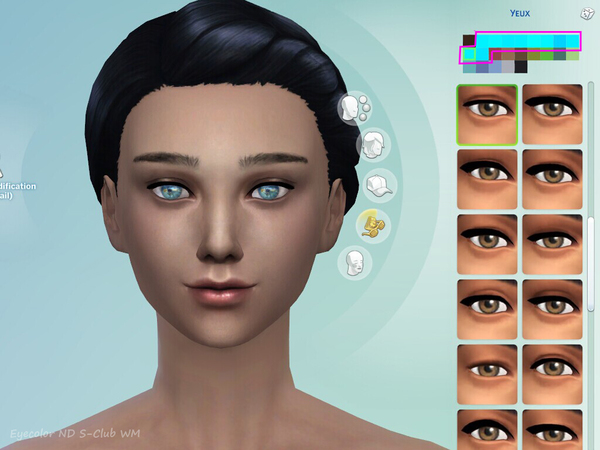  The Sims Resource: Eyecolor 02 by S Club