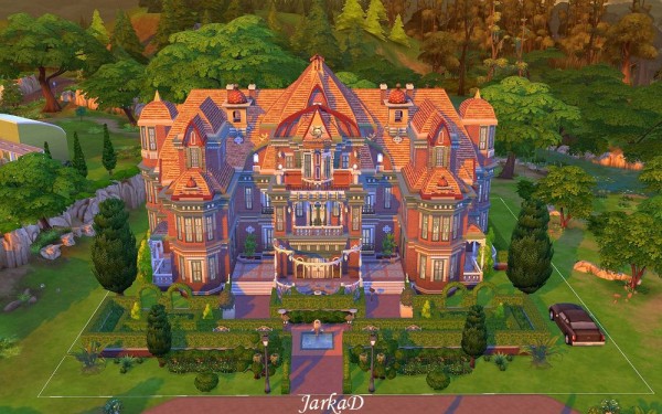  JarkaD Sims 4: Colette Castle