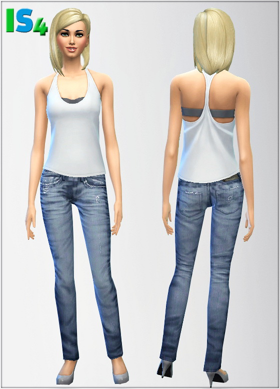  Irida Sims 4: Jeans 1
