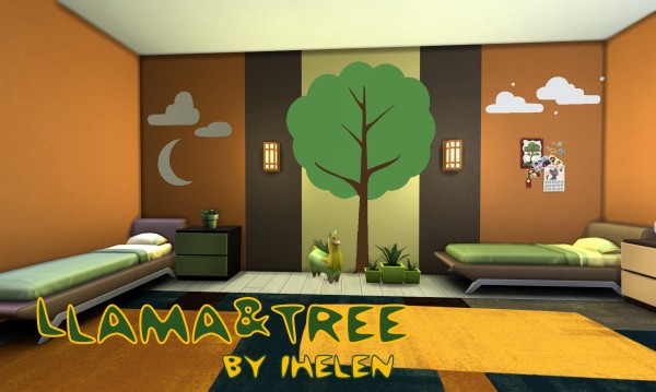  Ihelen Sims: Llam and Tree