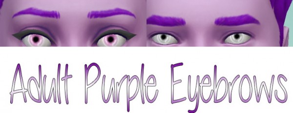  Stars Sugary Pixels: Purple eywbrows