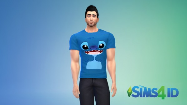  The Sims 4 ID: Stitchs Male T Shirt