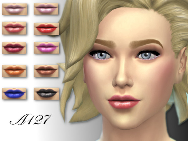  The Sims Resource: Lipstick n004 by Altea127