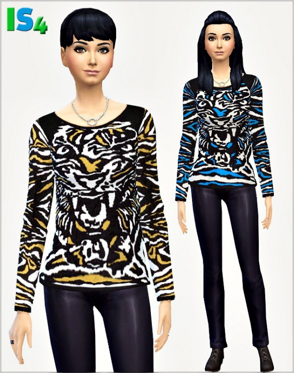 Irida Sims 4: Sweater 1