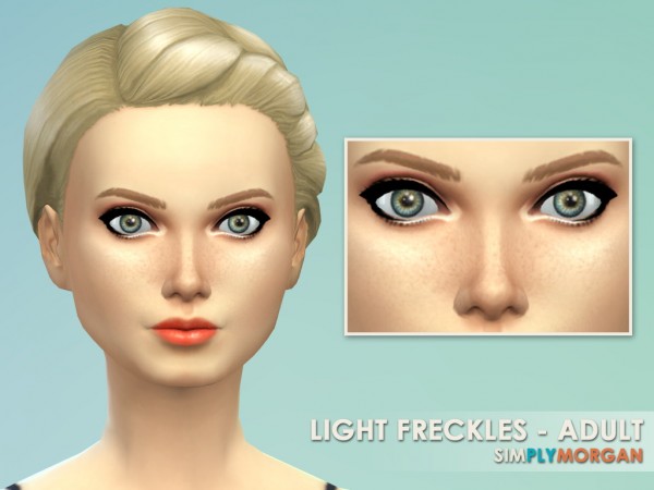  Simply Morgan: Light & Heavy Freckle Recolors