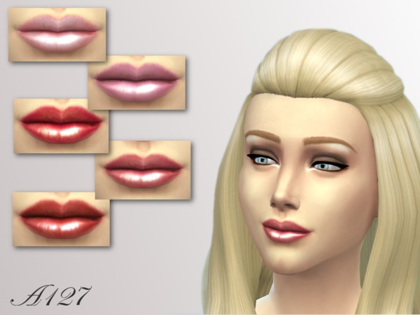  The Sims Resource: Lipstick 001 by Altea127