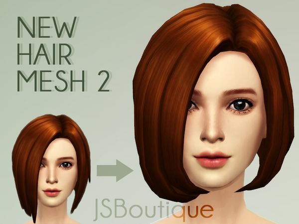  The Sims Resource: Hair 2 new mesh by JS Boutique