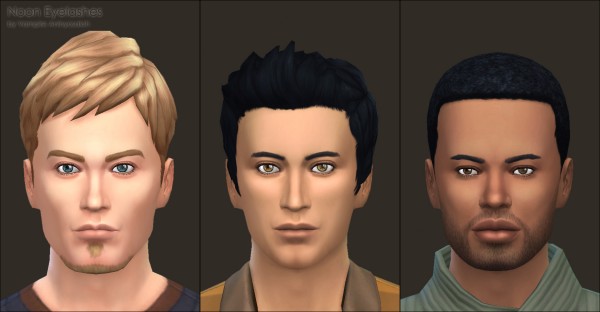  Mod The Sims: Noon Eyelashes by Vampire aninyosaloh