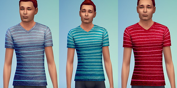 Ecoast: T-shirts for guys • Sims 4 Downloads