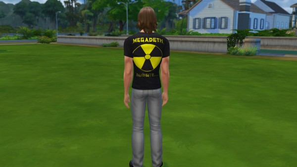  Mod The Sims: Heavy Metal T Shirt by DocStone