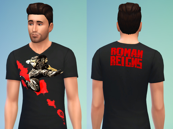  The Sims Resource: WWE Shirts Set 3 by Milan RKO