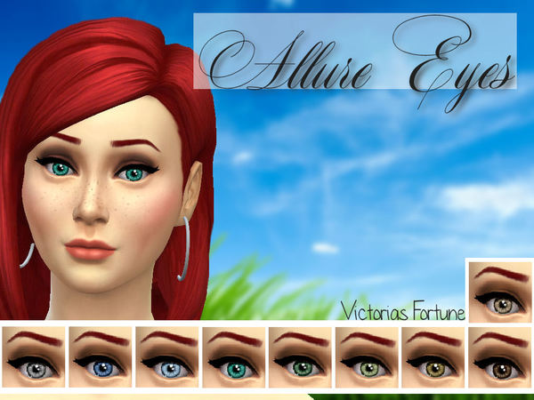  The Sims Resource: Allure Eyes by fortunecookie1