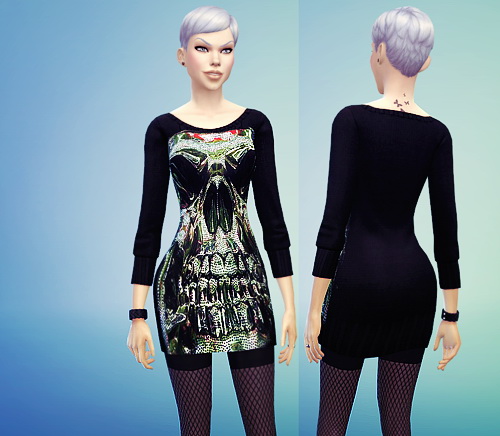  MissFortune Sims: 15 Dresses, 3 Jumpsuits, 3 Skirts, 3 Tops,  2 Blazers,  2 Sweaters, 2 Outfits