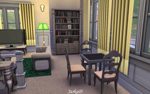  JarkaD Sims 4: Colonial house romantic