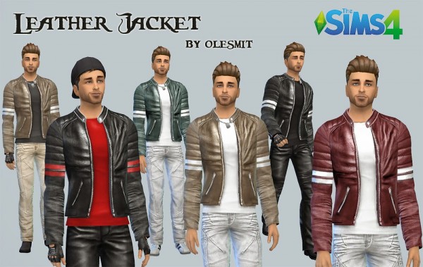  OleSims: Leather jacket