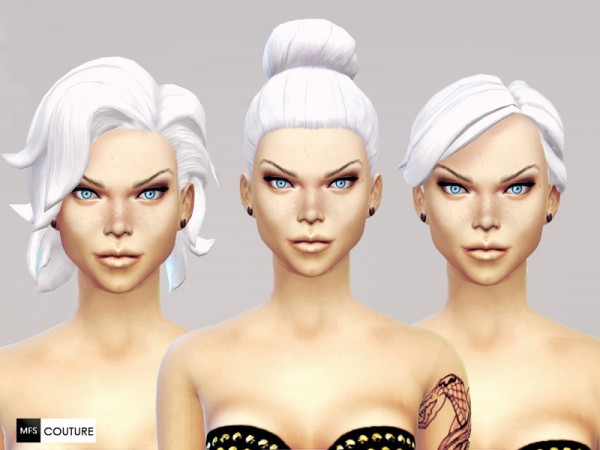  MissFortune Sims: No more Grey Hair    Intense White (Part 2)