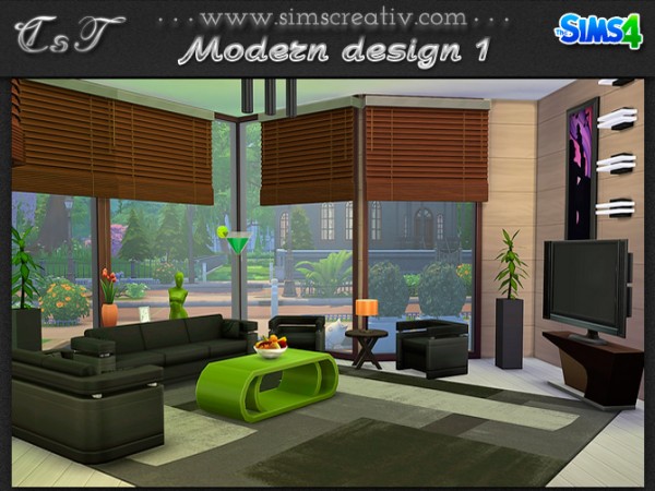 Sims Creativ: Modern design 1 bt Tanitas8