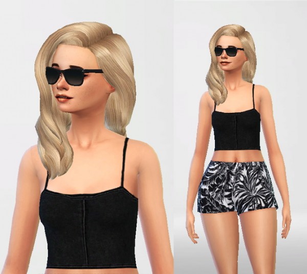  Pure Sims: 100 followers gift clothing