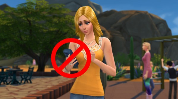  Mod The Sims: No More Autonomous Phone Actions by SimsProductions